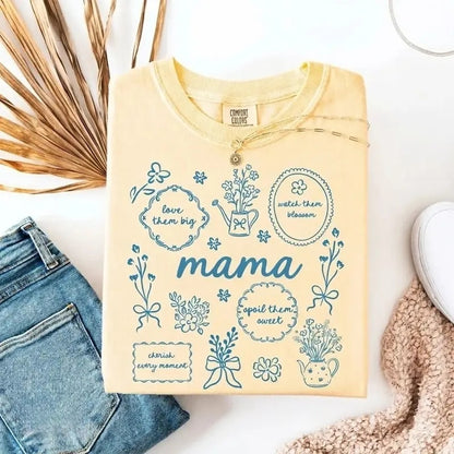 HER GARDEN, MOTHER'S DAY CUSTOM TEE / CREWNECK
