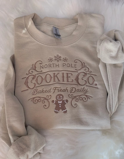 Vintage North Pole Cookie Co Crewneck/Hoodie