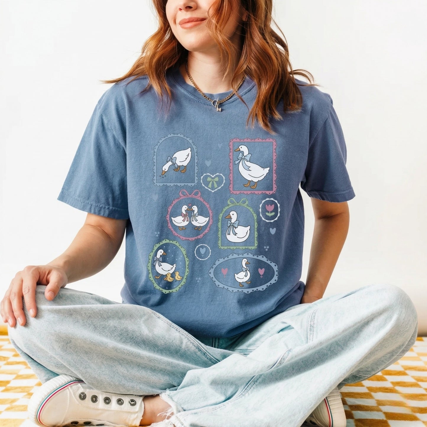 COUNTRY GOOSE TEE / CREW NECK