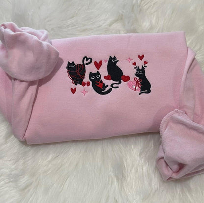 Kittens for Valentines Day Crewneck/Hoodie