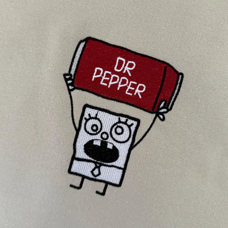 DOODLE DR PEPPER CREW NECK / HOODIE