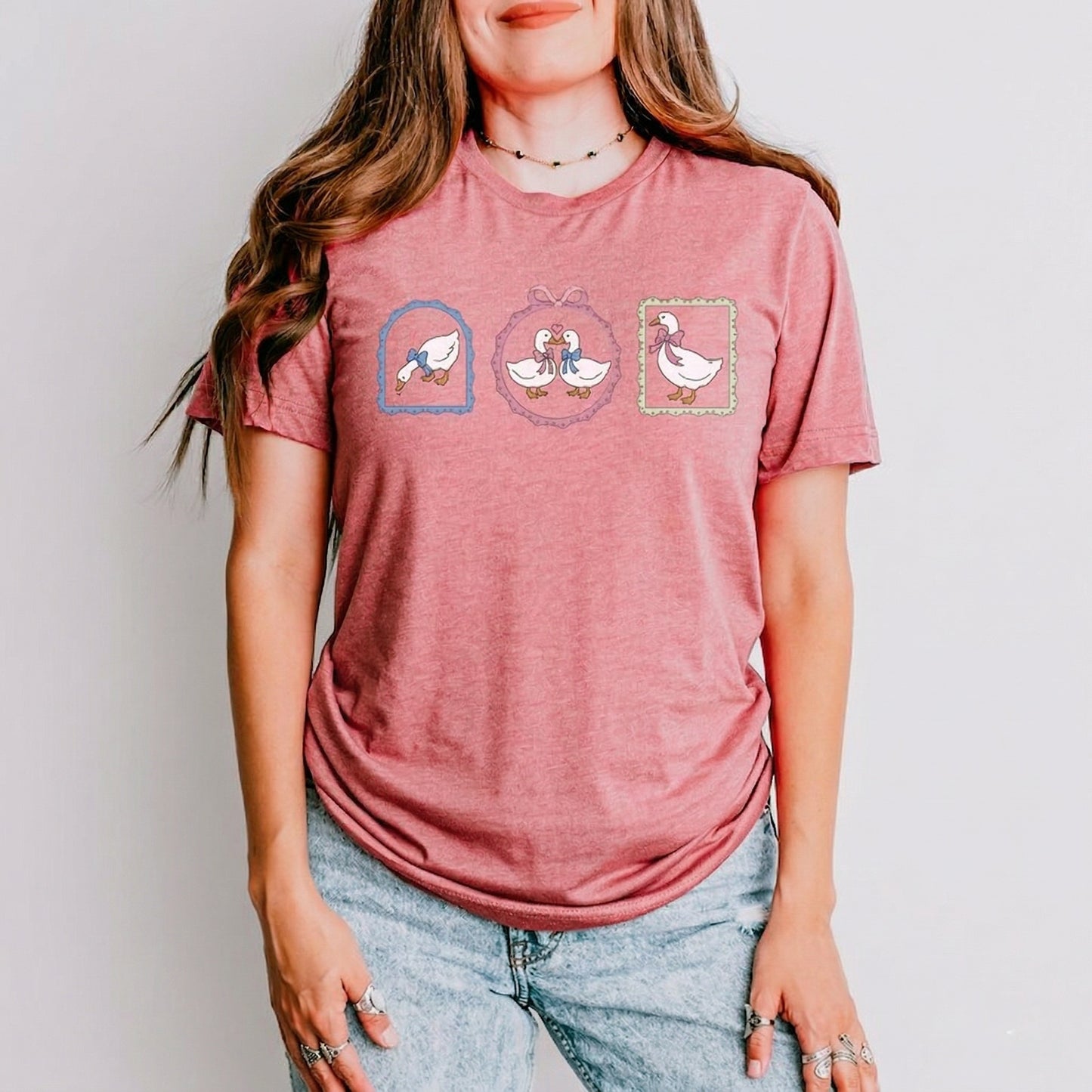 THE BOWTIE GOOSE TEE / CREW NECK