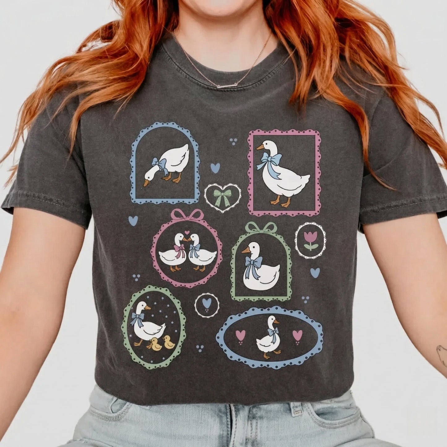 COUNTRY GOOSE TEE / CREW NECK