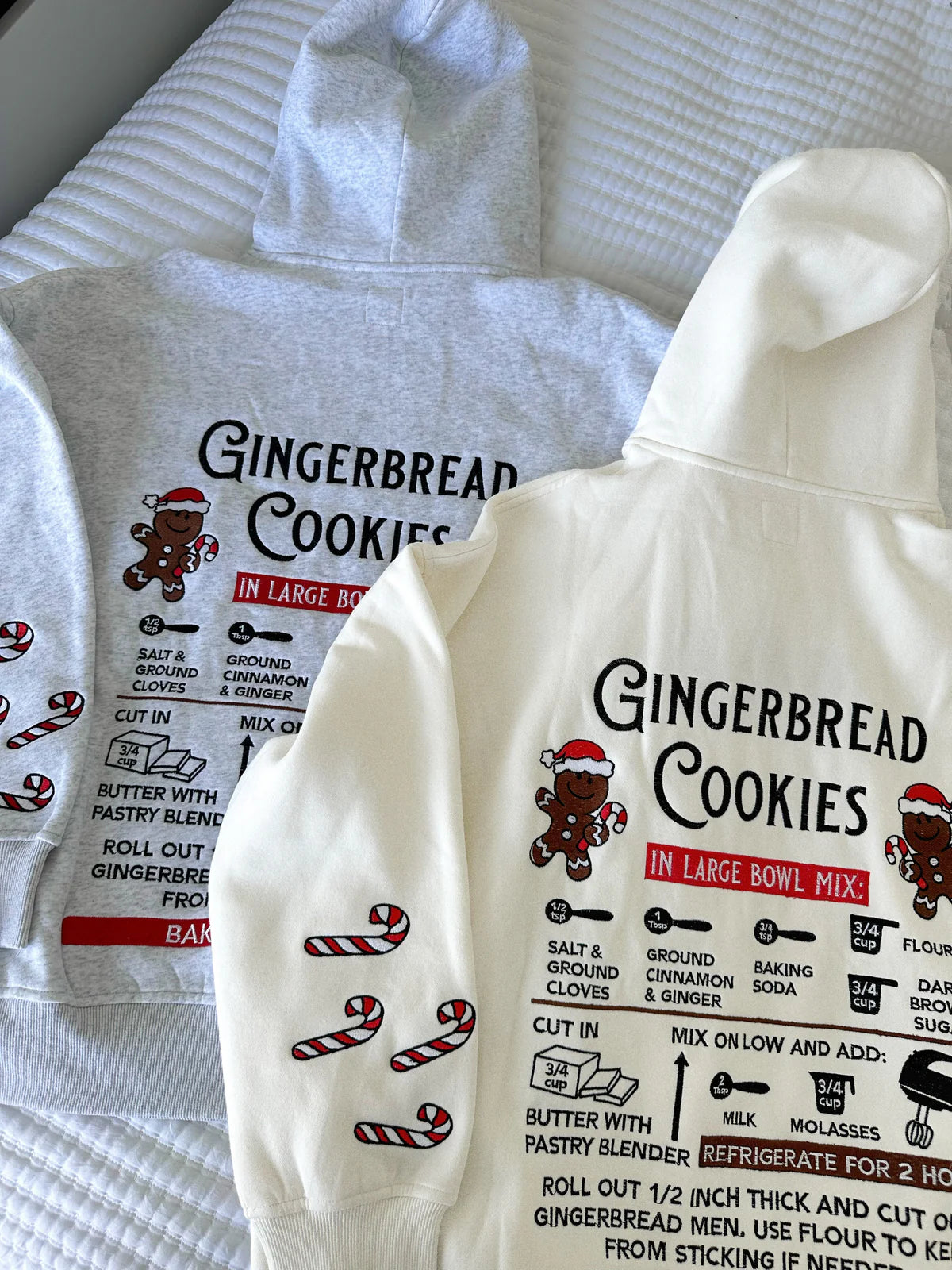 Gingerbread Recipe Christmas Crewneck/Hoodie