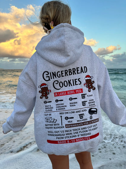 Gingerbread Recipe Christmas Crewneck/Hoodie