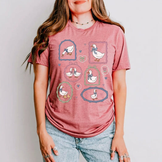 COUNTRY GOOSE TEE / CREW NECK