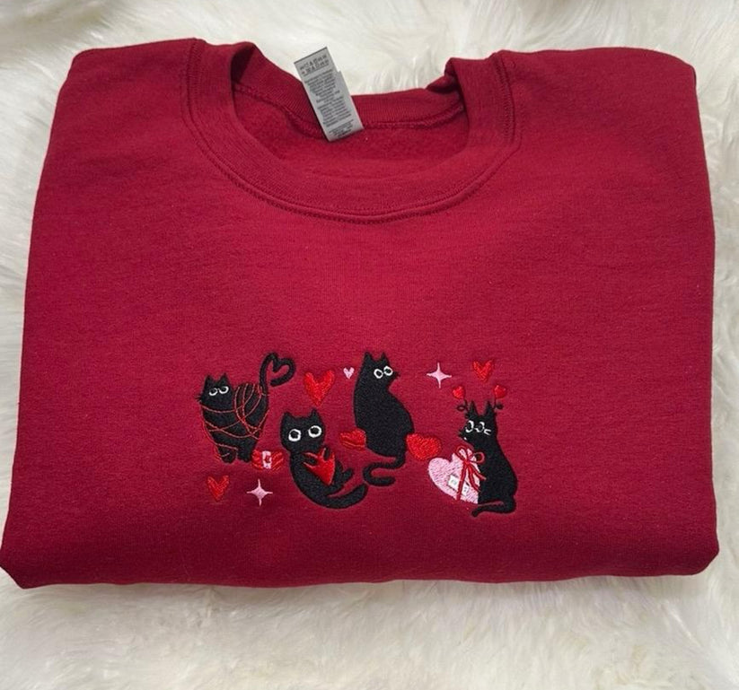 Kittens for Valentines Day Crewneck/Hoodie