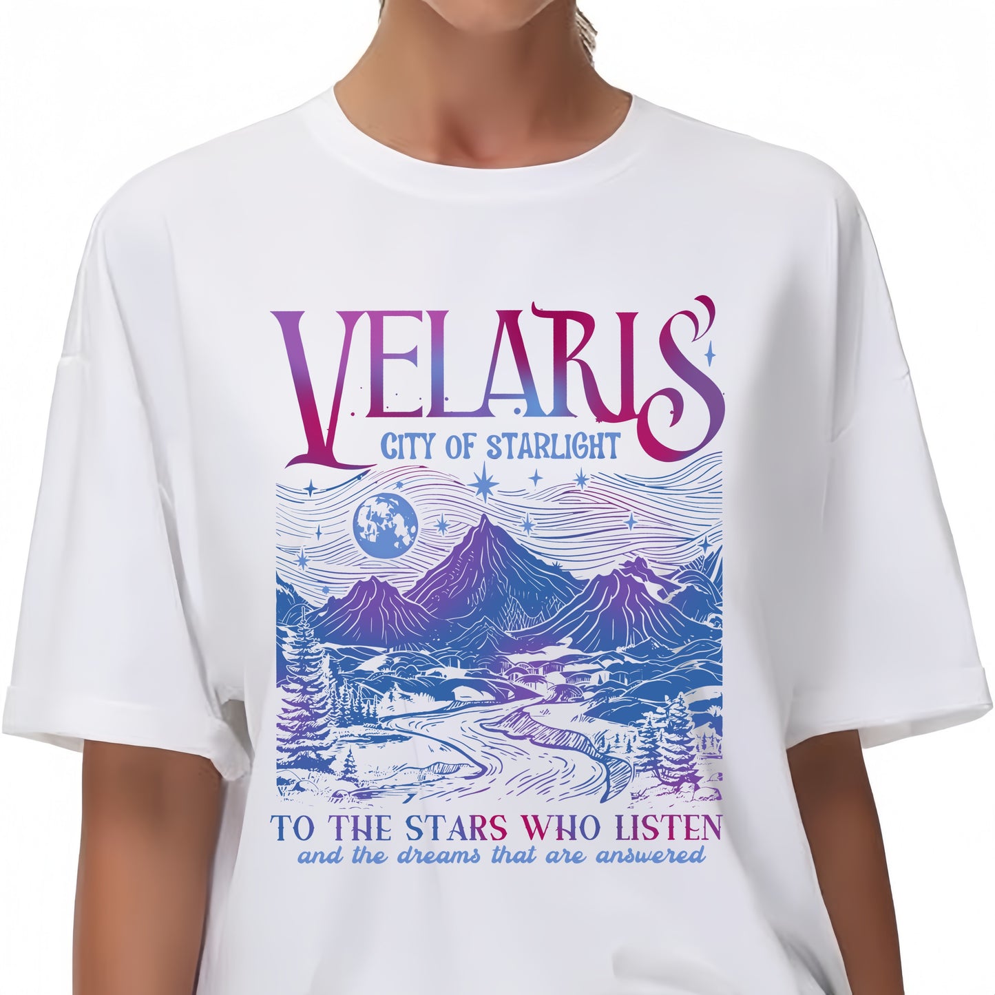 💫Velaris City Of Starlight 0725 Tee