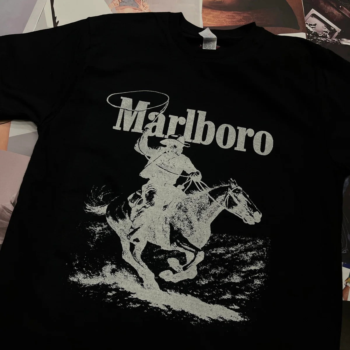 'RUGGED' VINTAGE TEE / CREWNECK