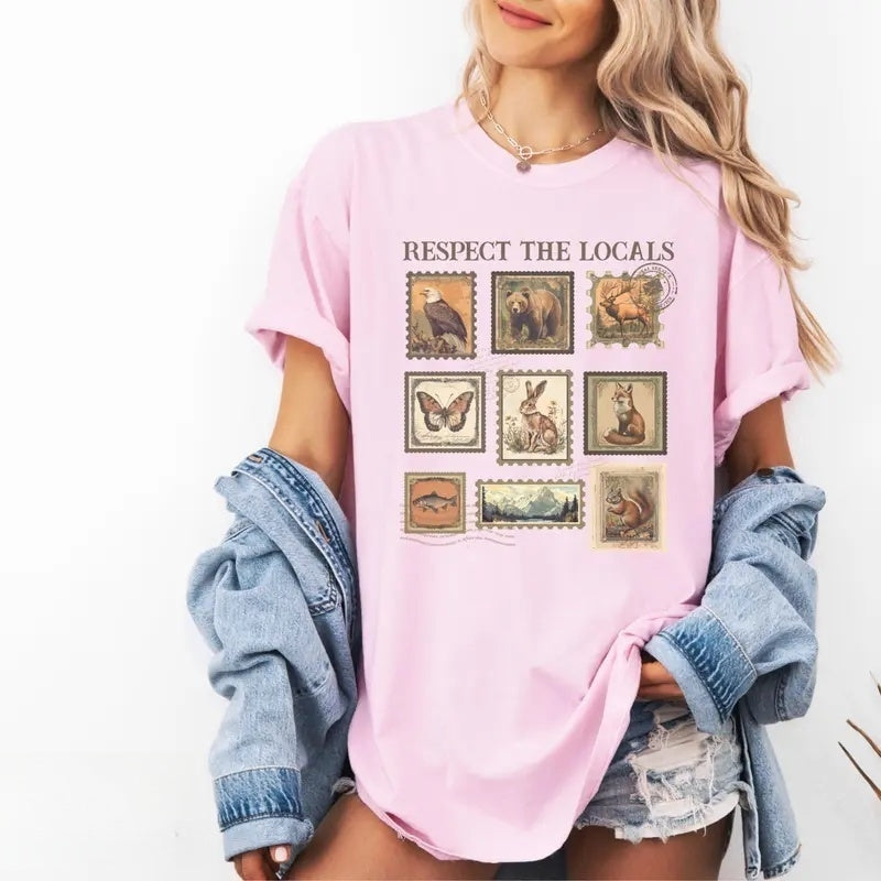 RESPECT THE LOCALS TEE / CREW NECK