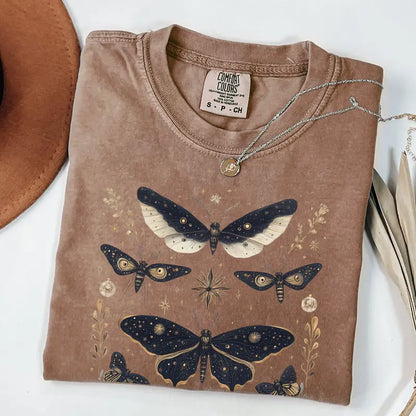 LUNA MOTH TEE / CREWNECK