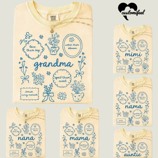 HER GARDEN, MOTHER'S DAY CUSTOM TEE / CREWNECK