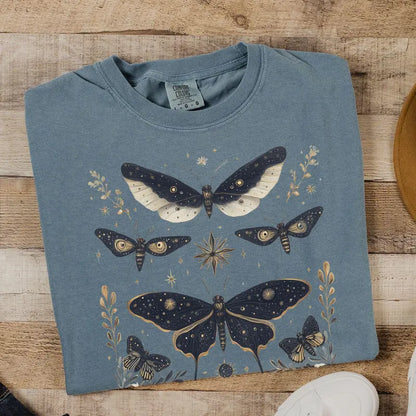 LUNA MOTH TEE / CREWNECK
