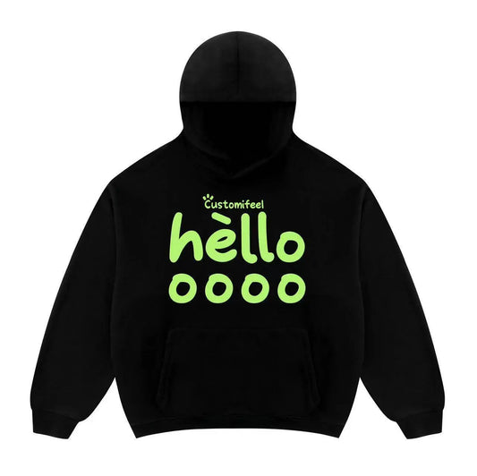 BLACK FRIDAY Hellooooo Hoodie customifeel