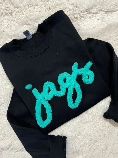Custom Chenille Embroidered Sweatshirt customifeel