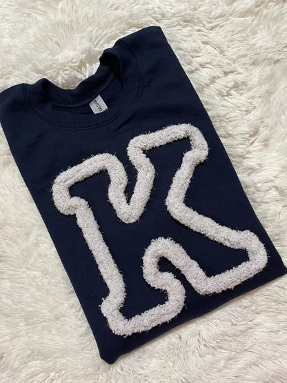 Custom Chenille Embroidered Sweatshirt customifeel