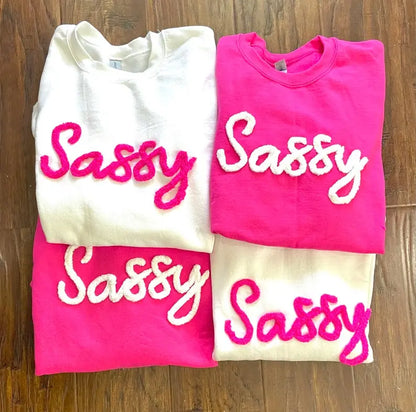 Custom Chenille Embroidered Sweatshirt customifeel