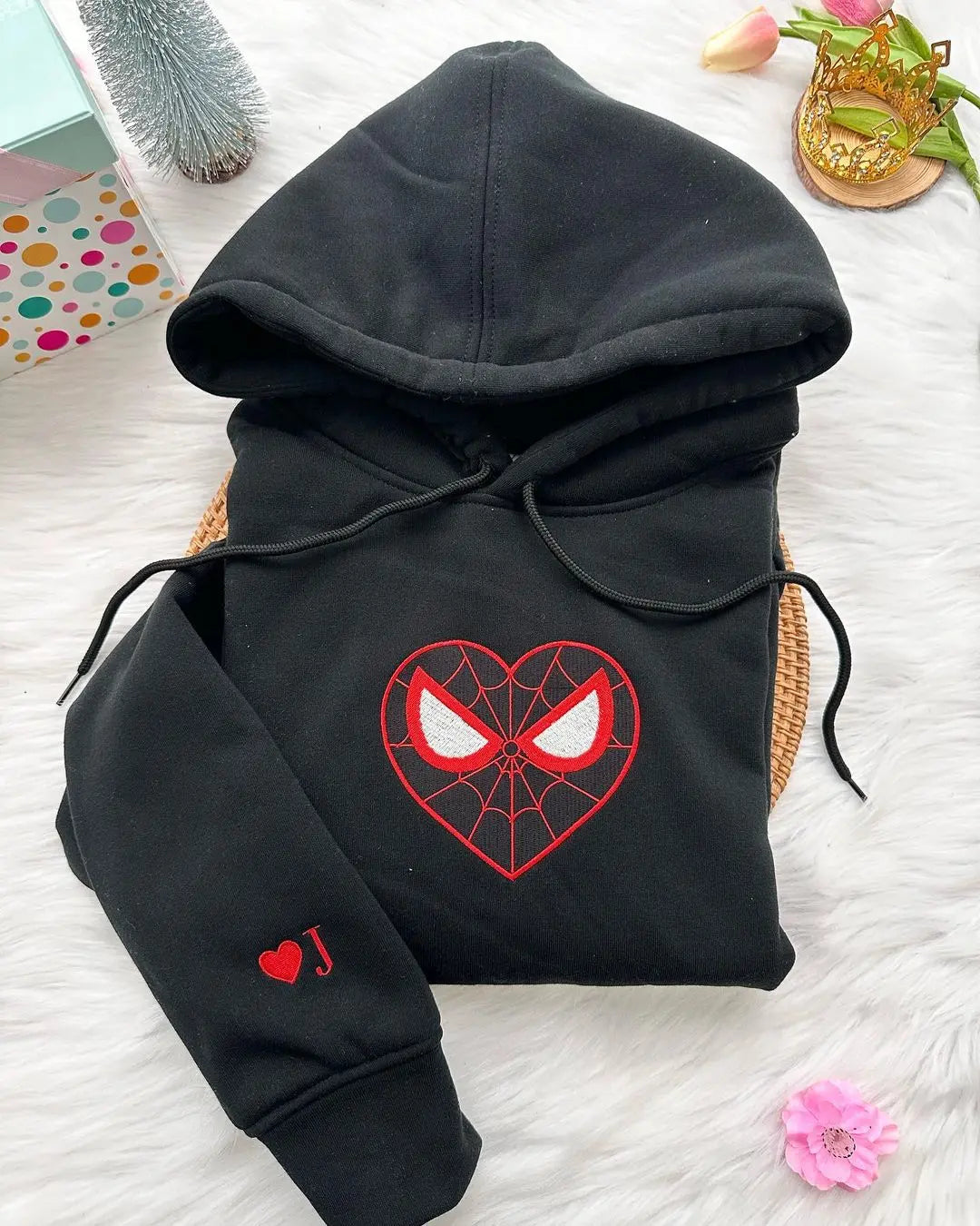 Custom Spider Couple Characters Sweatshirt customifeel