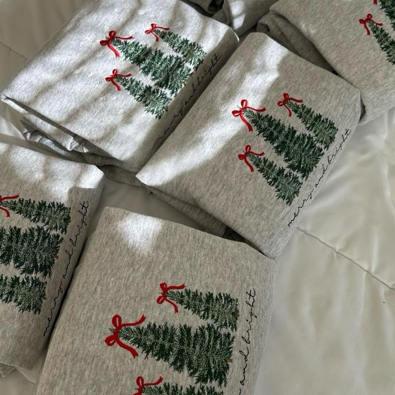 Merry & Bright Crewneck/Hoodie