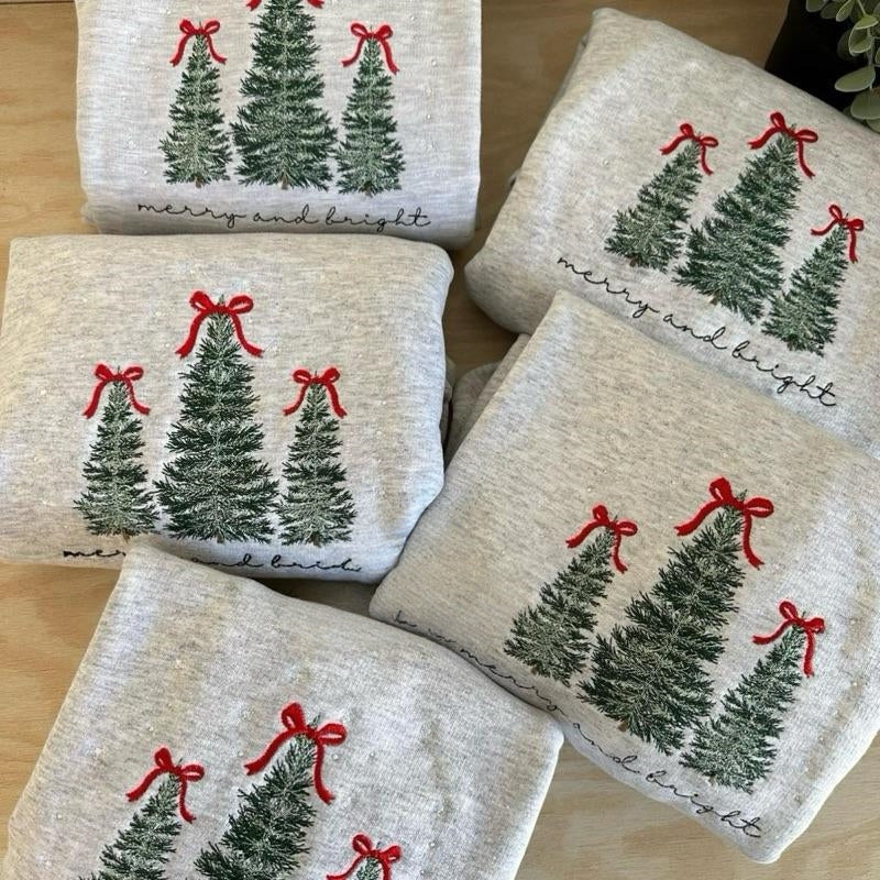 Merry & Bright Crewneck/Hoodie