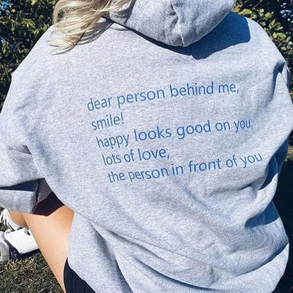 Dear Person Behind Me Hoodie-Style 3 customifeel