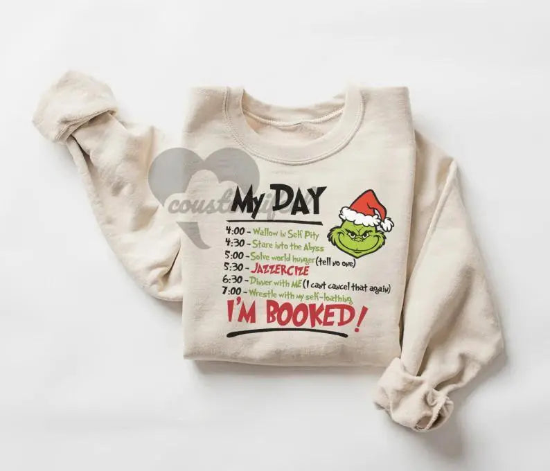 Grinch My Day Im Booked customifeel