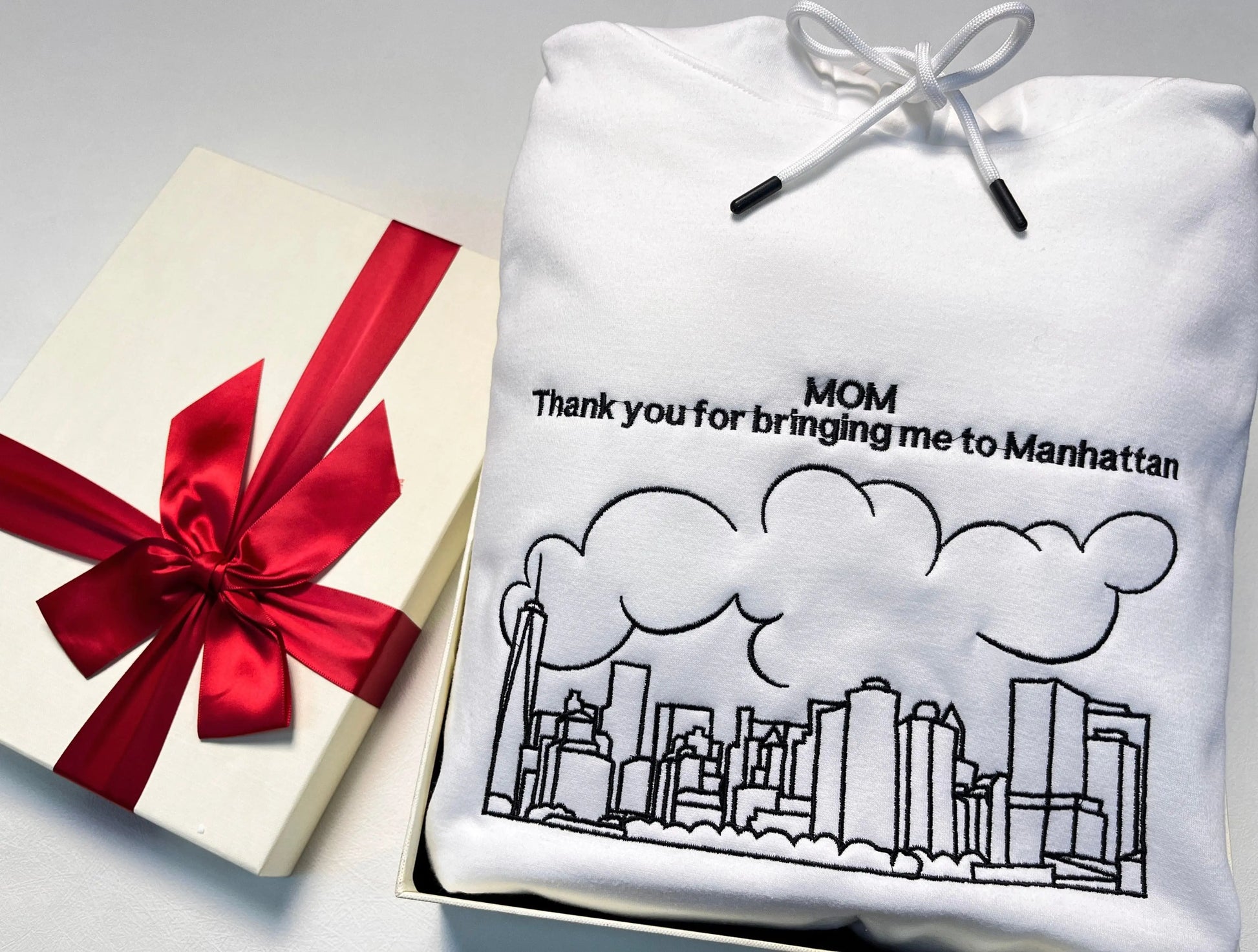 Hoodie Embroidered With Your Birth Region And Place Name customifeel