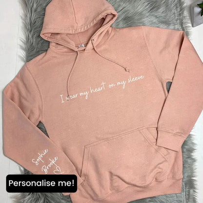 I Wear My Heart On My Sleeve Sweatshirt customifeel