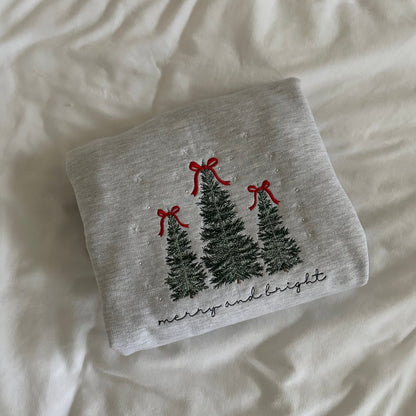 Merry & Bright Crewneck/Hoodie