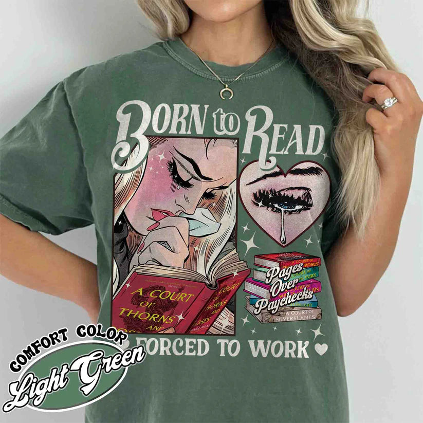 📚Born To Read Bookish 0216 Tee