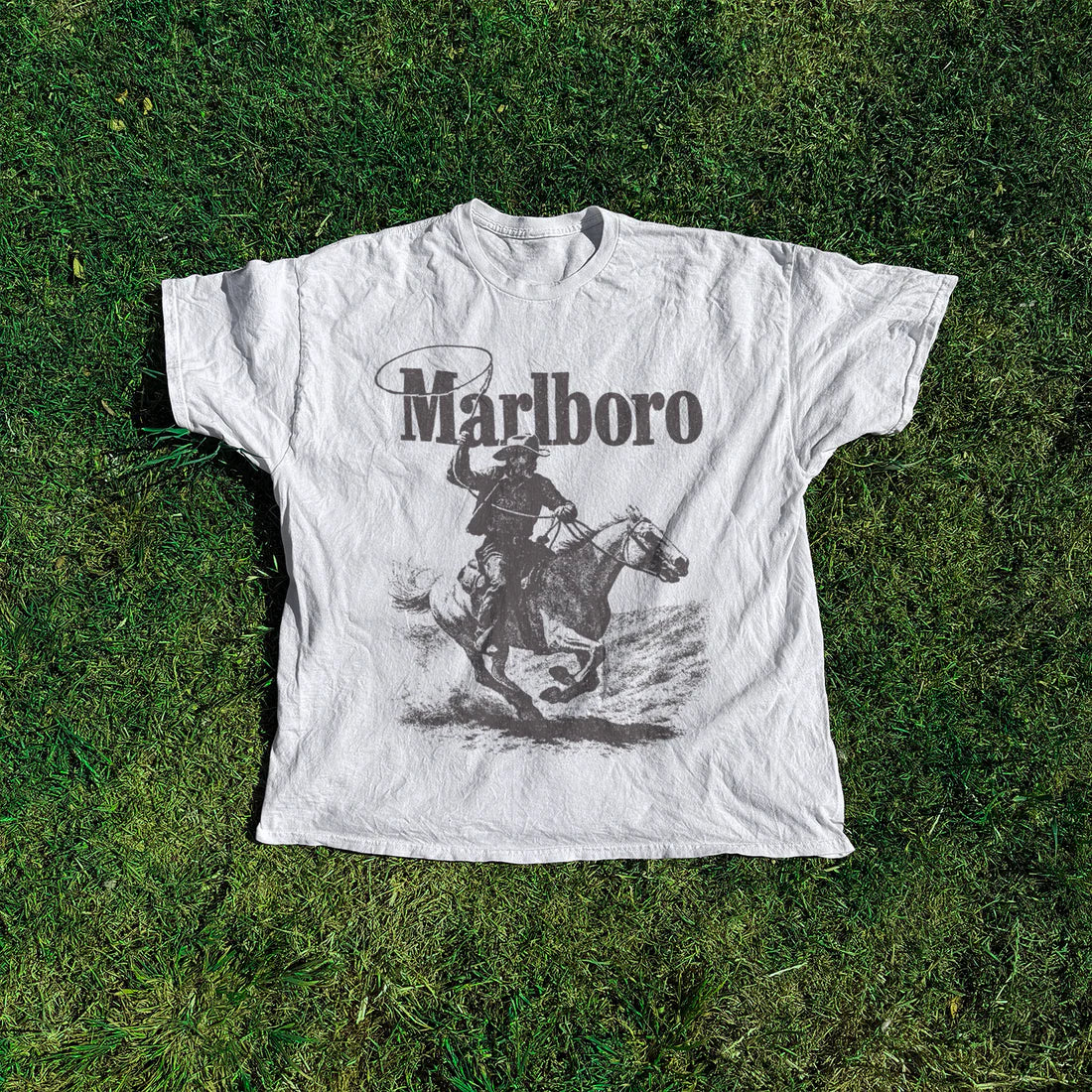 'RUGGED' VINTAGE TEE / CREWNECK