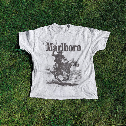 'RUGGED' VINTAGE TEE / CREWNECK