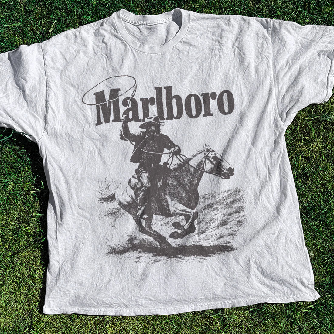 'RUGGED' VINTAGE TEE / CREWNECK