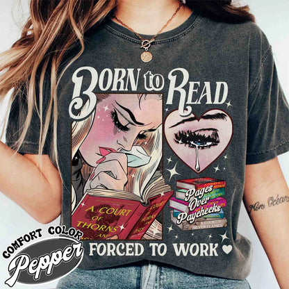 📚Born To Read Bookish 0216 Tee