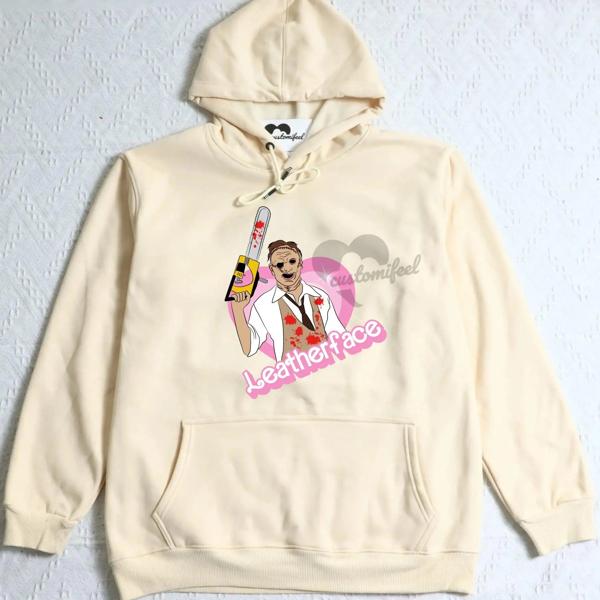 Pink Heart Chucky Crew-neck / Hoodie 的副本 customifeel