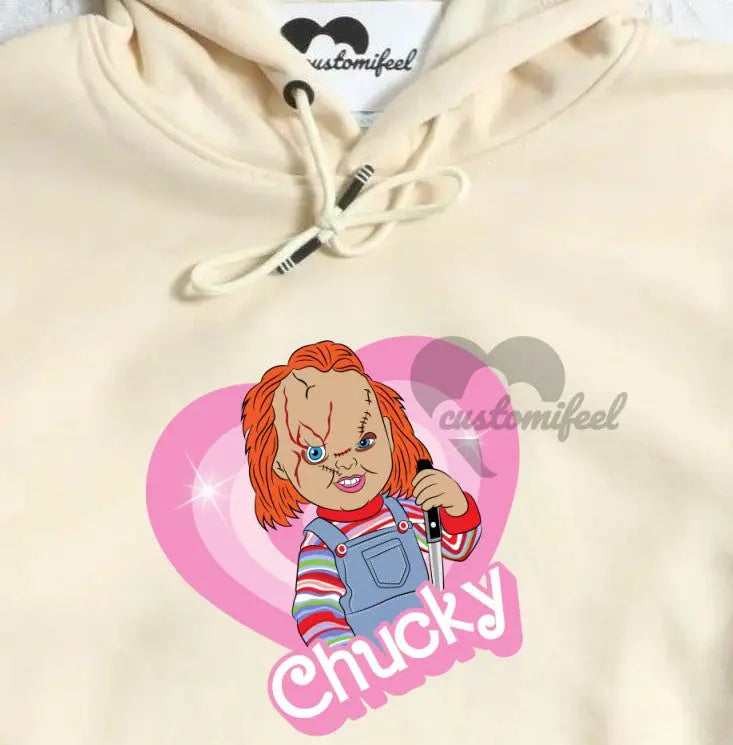 Pink Heart Jason Crew-neck / Hoodie customifeel