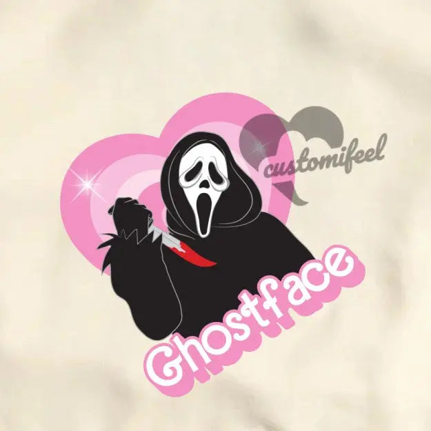 Pink Heart Leatherface Crew-neck / Hoodie customifeel