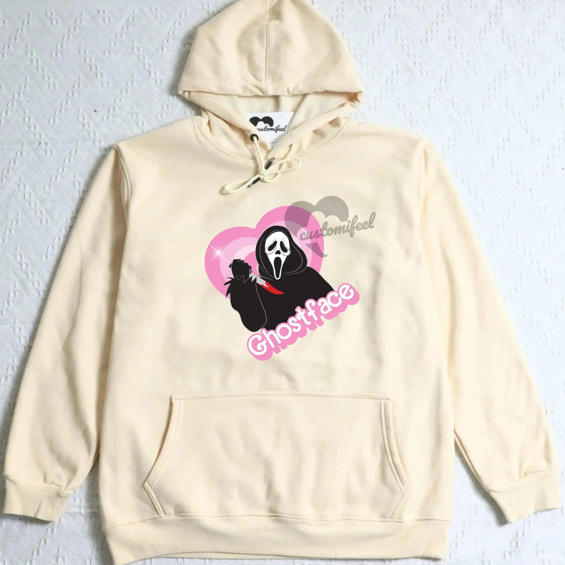 Pink Heart Leatherface Crew-neck / Hoodie customifeel