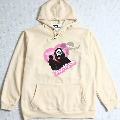 Pink Heart Leatherface Crew-neck / Hoodie customifeel