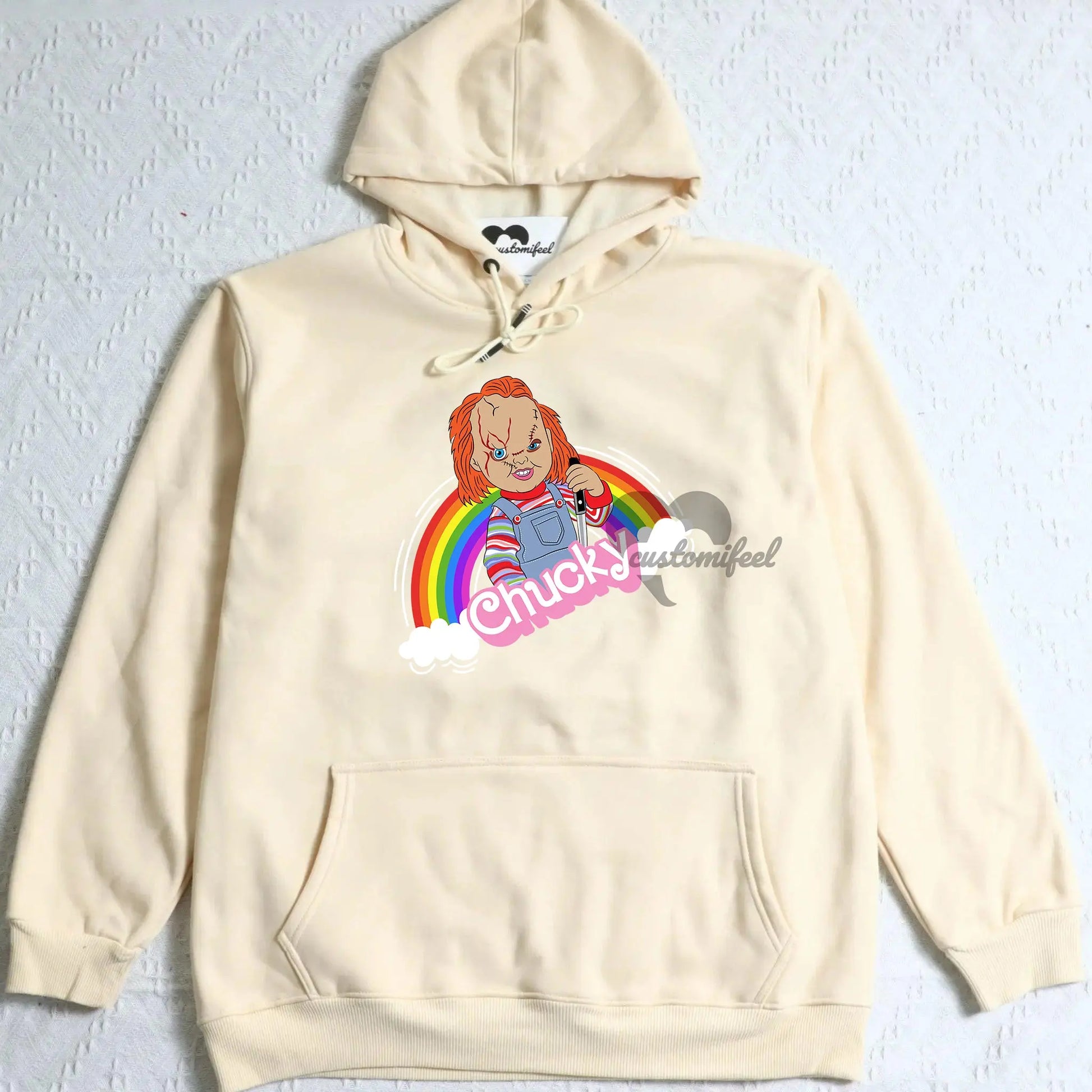 Pink Love Chucky Crew-neck / Hoodie customifeel