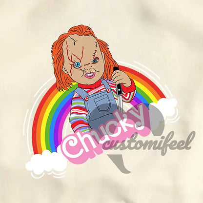 Pink Love Chucky Crew-neck / Hoodie customifeel