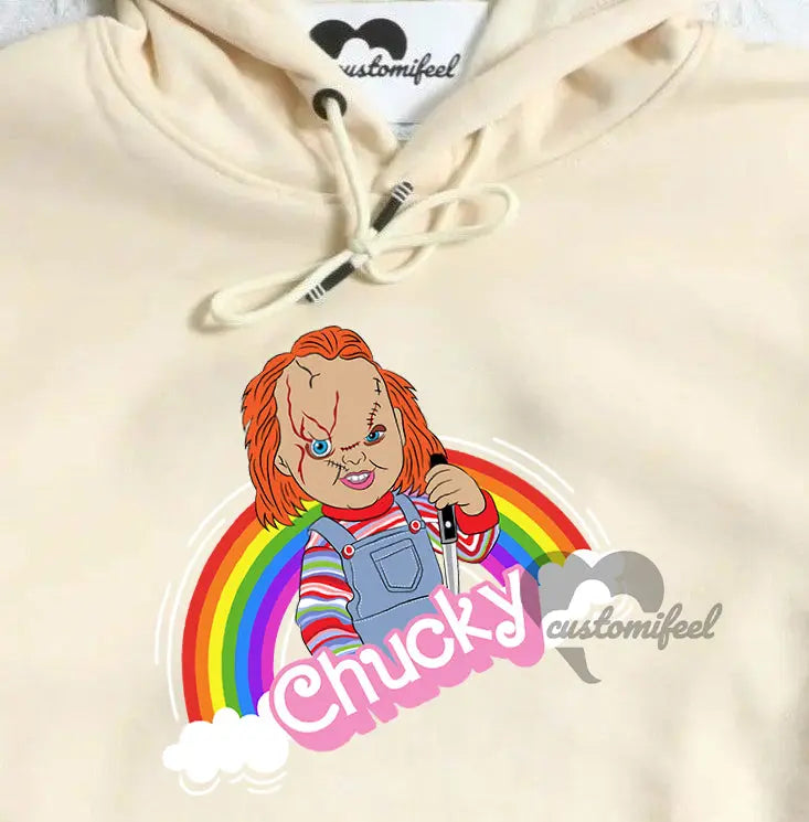 Pink Love Chucky Crew-neck / Hoodie customifeel