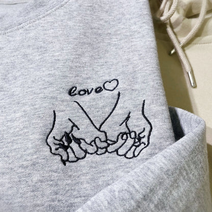 Pinky Promise Customised Sweatshirt customifeel