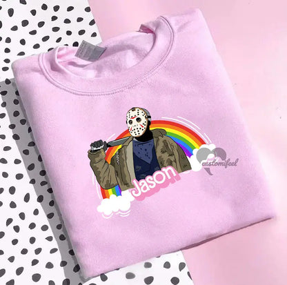 Rainbow Ghostface Crew-neck / Hoodie 的副本 的副本 customifeel