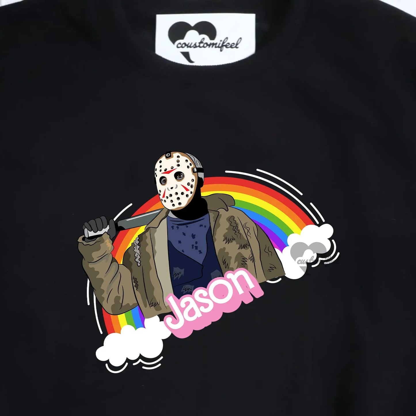 Rainbow Ghostface Crew-neck / Hoodie 的副本 的副本 customifeel