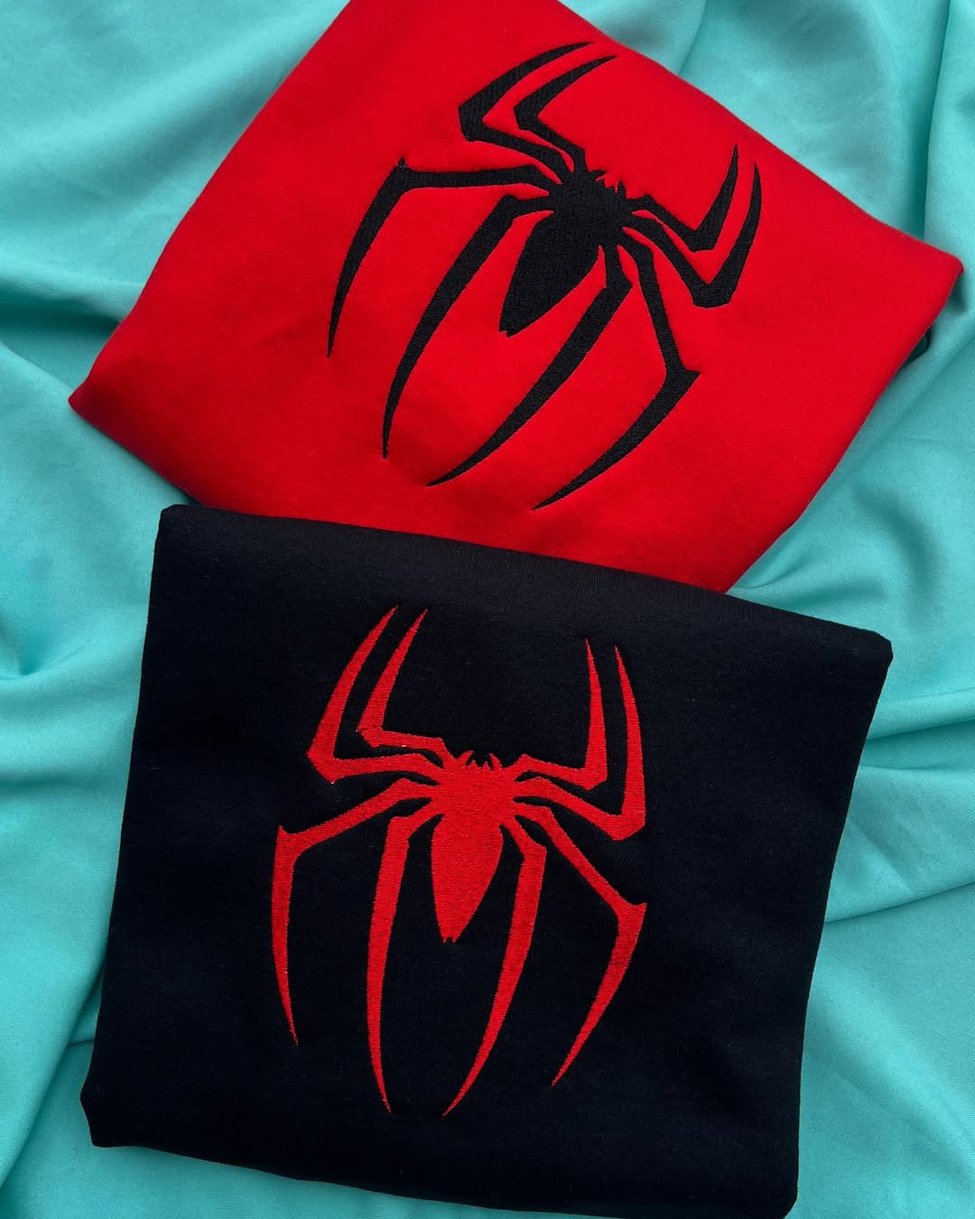 Spider Embroidered Crewneck / Hoodie