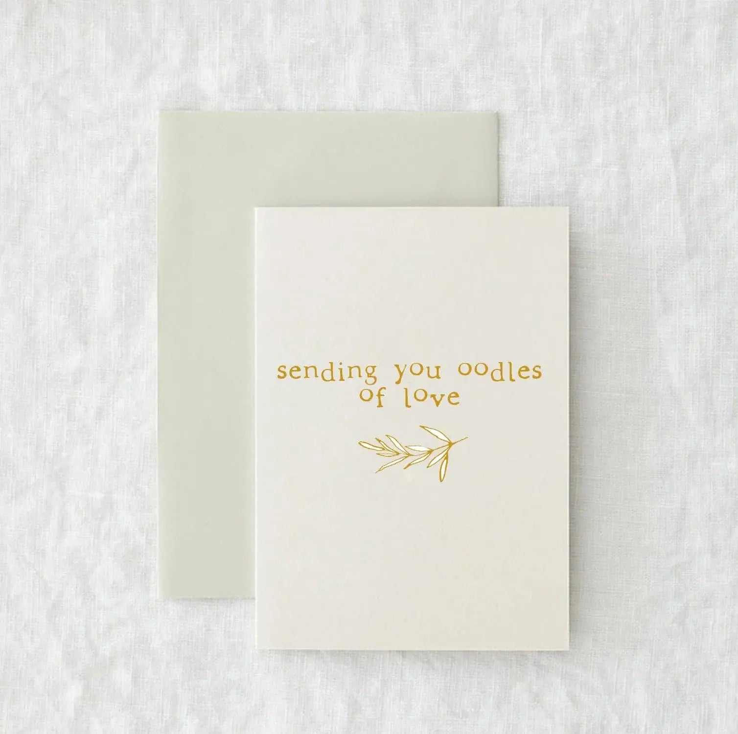 Sending You Oodles Of Love - Gift Card customifeel