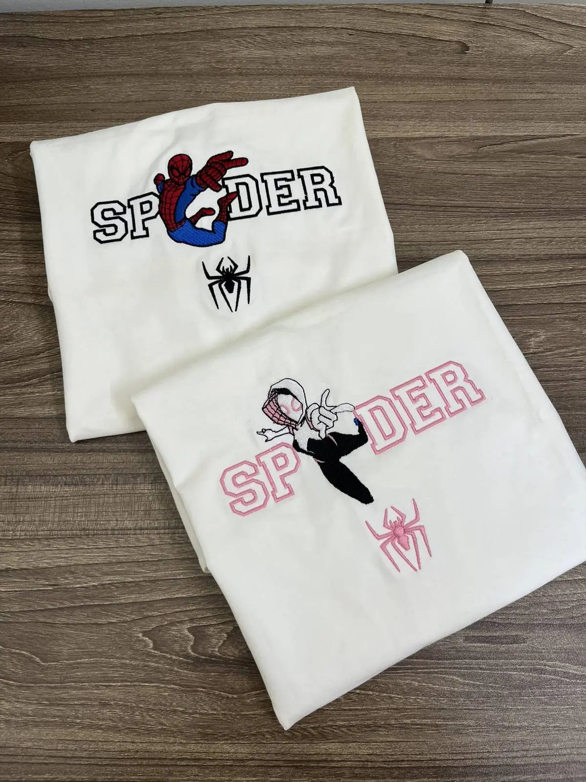 Spiderman verse×Couple Embroidered sweatshirts customifeel