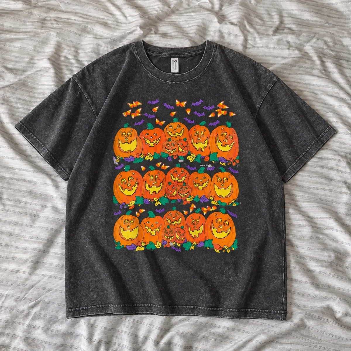 VINTAGE HALLOWEEN PUMPKIN TEE / CREW NECK