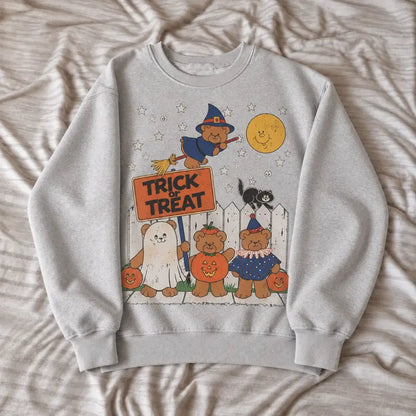 TRICK OR TREAT! TEDDY BEAR TEE / CREW NECK